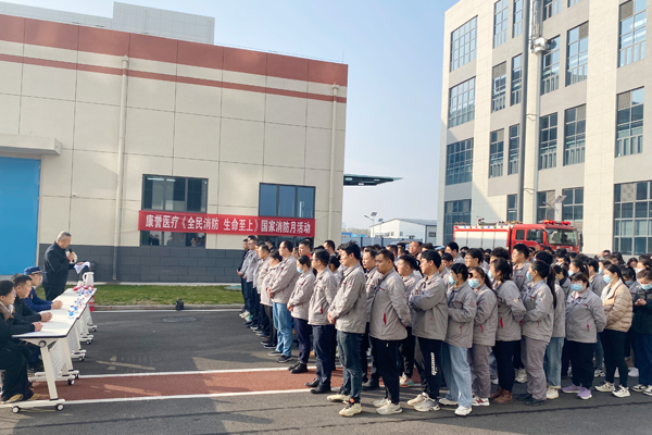消防宣傳月 | 康譽醫療聯合正定高新區消防救援大隊開展消防安全培訓活動